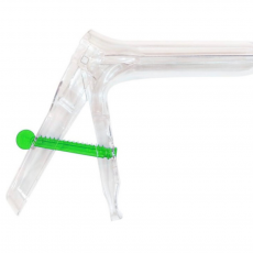 Гинекологическое зеркало ( прозрачное) размер L, фиксатор зеленый ( ООО «Медицинский изделия»)  - ЗДРАВДЕНТ МАРКЕТ - медицинские расходные материалы