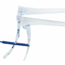 Гинекологическое зеркало (прозрачное), размер М, синий фиксатор ( ООО "Полимерные изделия") - ЗДРАВДЕНТ МАРКЕТ - медицинские расходные материалы