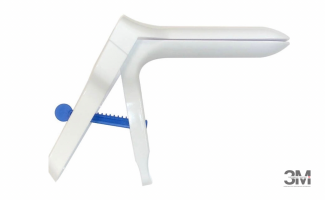 Гинекологическое зеркало ( белое) размер М, фиксатор синий ( ООО «Медицинский изделия») - ЗДРАВДЕНТ МАРКЕТ - медицинские расходные материалы